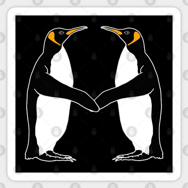 Penguins in Love Sticker by SNK Kreatures